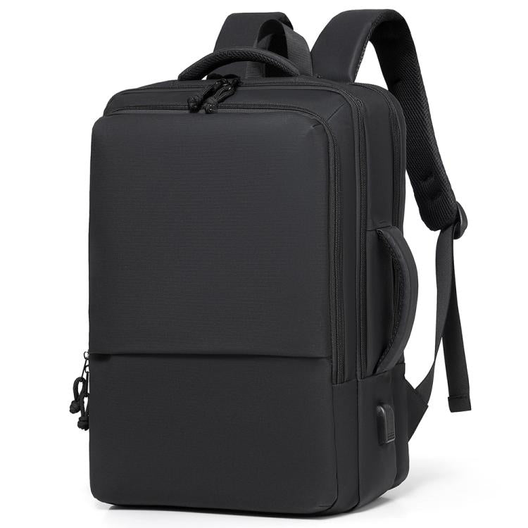 P960 Large Capacity Water Resistant Fashionable Backpack(Black) - Backpack by buy2fix | Online Shopping UK | buy2fix