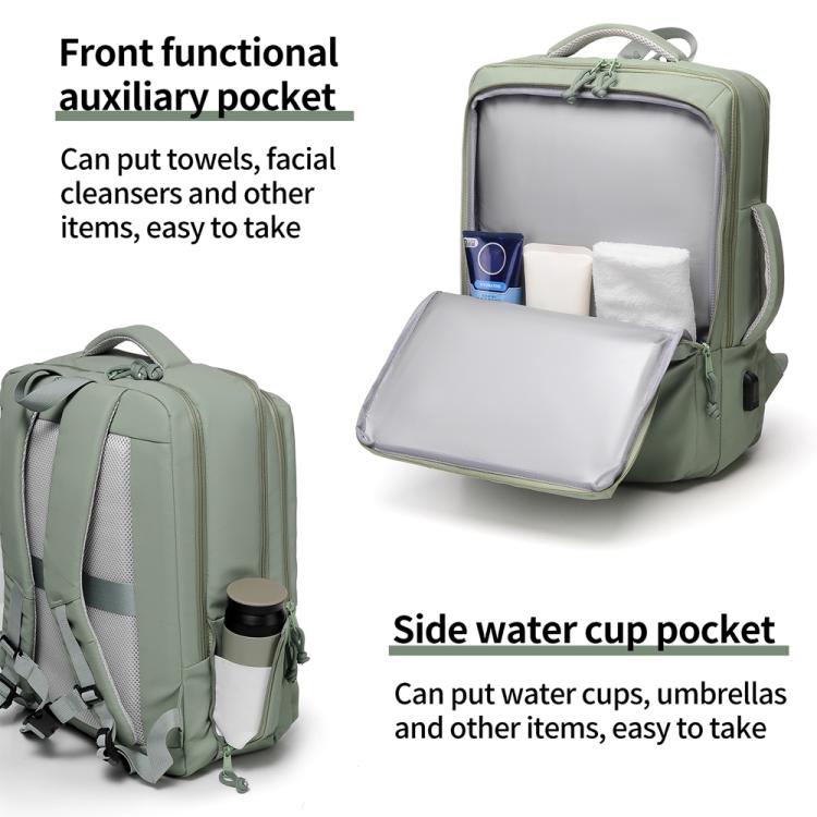 P960 Large Capacity Water Resistant Fashionable Backpack(Blue) - Backpack by buy2fix | Online Shopping UK | buy2fix