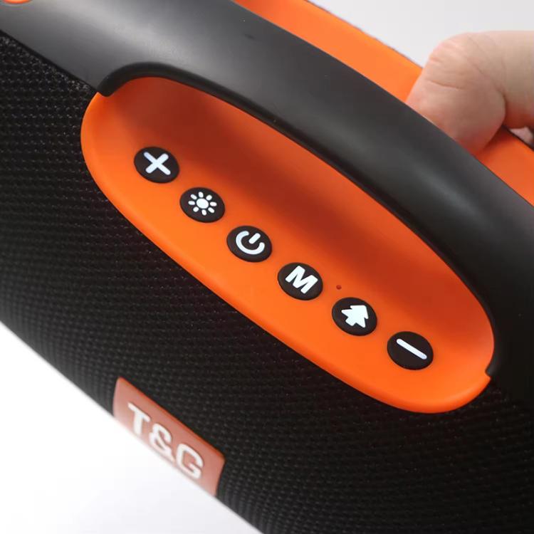 T&G TG437 20W Portable TWS Subwoofer Bluetooth Speaker(Black) - Desktop Speaker by T&G | Online Shopping UK | buy2fix