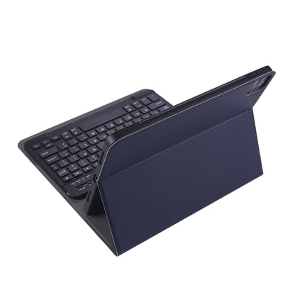 A098B TPU Detachable Ultra-thin Bluetooth Keyboard Tablet Case for iPad Air 4 10.9 inch (2020), with Stand & Pen Slot(Dark Blue) - For iPad Air by buy2fix | Online Shopping UK | buy2fix