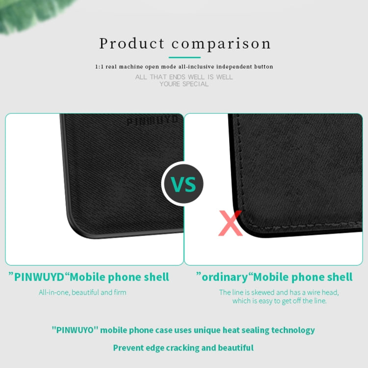 PINWUYO Shockproof Waterproof Full Coverage PC + TPU + Skin Protective Case for Huawei P30 Lite (Grey) - Huawei Cases by PINWUYO | Online Shopping UK | buy2fix