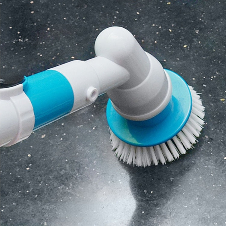 Multi-function Tub and Tile Scrubber Cordless Power Spin Scrubber Power Cleaning Brush Set for Bathroom Floor Wall, EU Plug - Cleaning Tools by buy2fix | Online Shopping UK | buy2fix