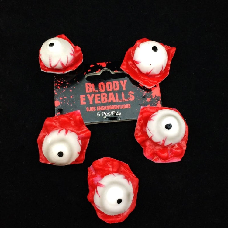 5 in 1 Halloween Horror Props April Fool Day Party Prop Body Parts Decoration Bloody Eye Balls - Halloween Prop Decorations by buy2fix | Online Shopping UK | buy2fix