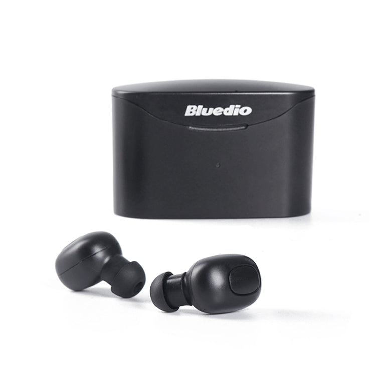 Bluedio TWS T-elf Bluetooth Version 5.0 In-Ear Bluetooth Headset with Headphone Charging Cabin(Red) - TWS Earphone by Bluedio | Online Shopping UK | buy2fix
