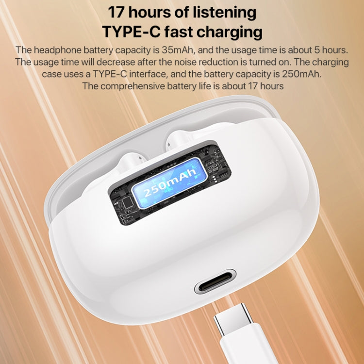 Yesido TWS28 ANC+ENC Dual Noise Reduction Smart TWS Wireless Bluetooth Earphone (White) - TWS Earphone by Yesido | Online Shopping UK | buy2fix