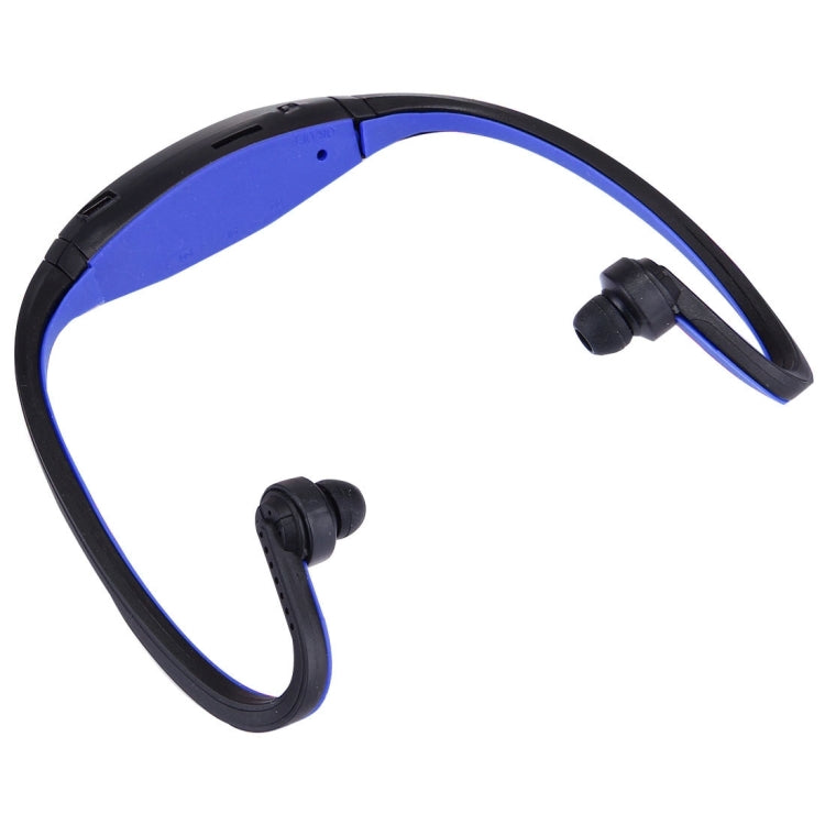 SH-W1FM Life Waterproof Sweatproof Stereo Wireless Sports Earbud Earphone In-ear Headphone Headset with Micro SD Card, For Smart Phones & iPad & Laptop & Notebook & MP3 or Other Audio Devices, Maximum SD Card Storage: 8GB(Dark Blue) - Sport Earphone by buy2fix | Online Shopping UK | buy2fix