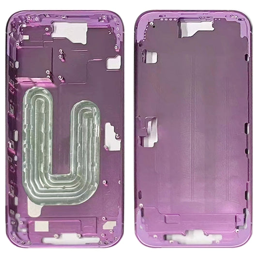 For iPhone 16 Middle Frame Bezel Plate (Pink) -  by buy2fix | Online Shopping UK | buy2fix