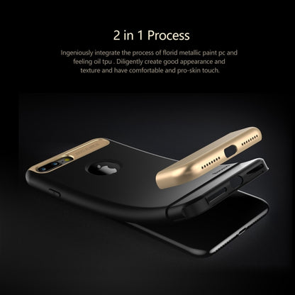 Baseus for iPhone 8 Plus & 7 Plus   Taste Case Full Coverage Shockproof TPU + PC Protective Combination Case(Black) - More iPhone Cases by Baseus | Online Shopping UK | buy2fix