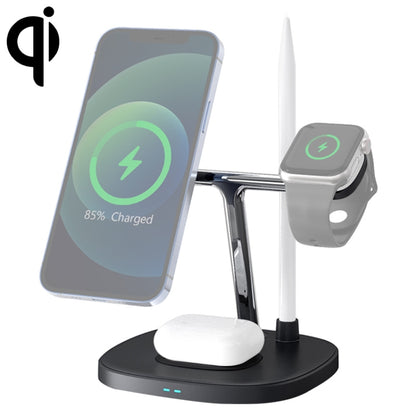 WIWU M8 4 in 1 Magnetic Wireless Charger - Wireless Charger by WIWU | Online Shopping UK | buy2fix