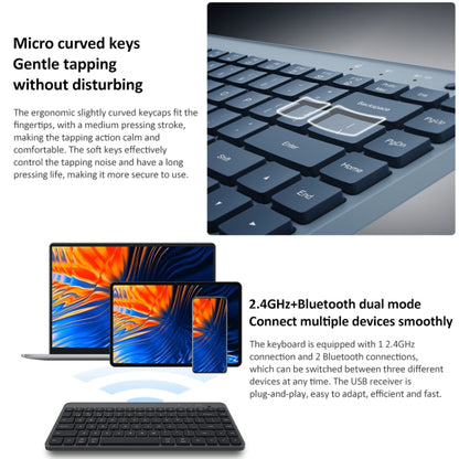 Original Xiaomi XMBXJP01YM 85 Keys Portable Dual-mode Keyboard (Blue) - Wireless Keyboard by Xiaomi | Online Shopping UK | buy2fix