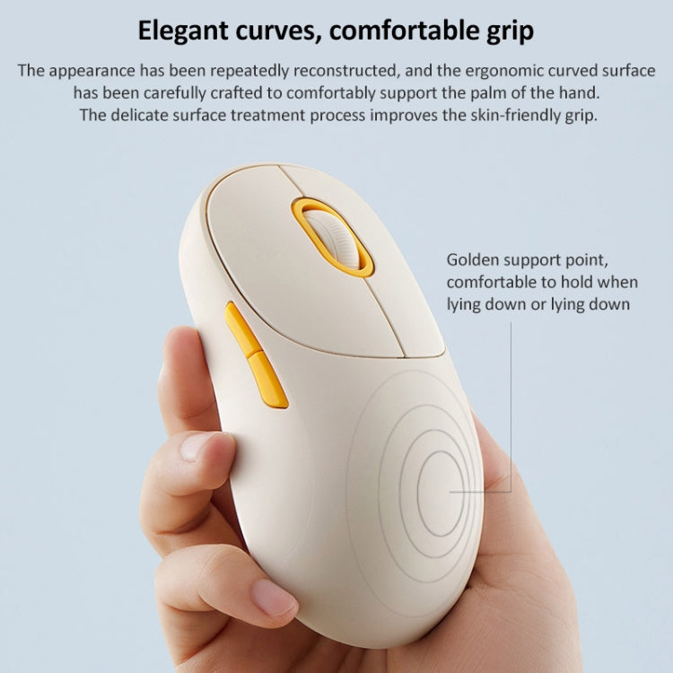 Original Xiaomi Dual-mode 1200DPI Ultra-thin Computer Mouse 3 (Pink) - Wireless Mice by Xiaomi | Online Shopping UK | buy2fix
