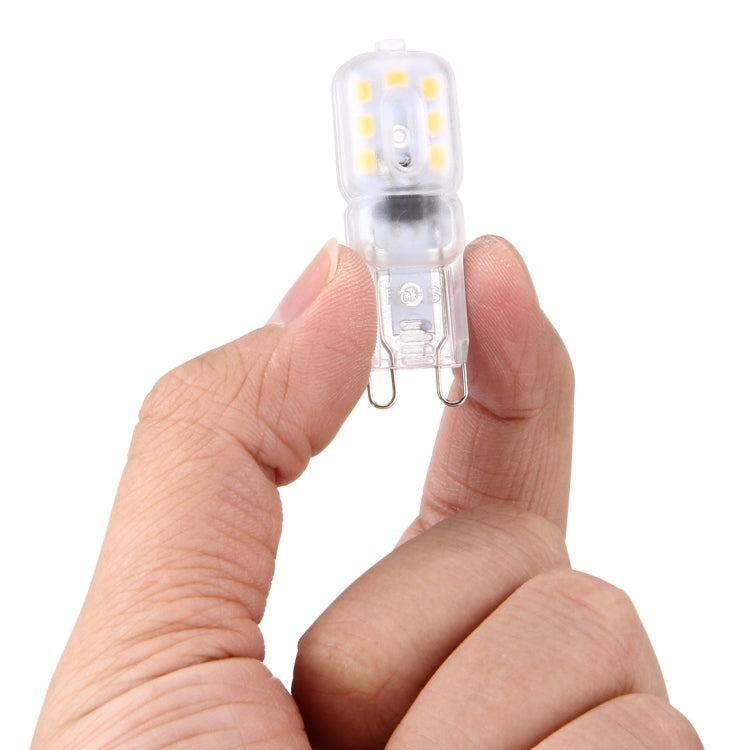 G9 2.5W 200LM Transparent Cover Corn Light Bulb, 14 LED SMD 2835, AC 220-240V(Warm White) - LED Blubs & Tubes by buy2fix | Online Shopping UK | buy2fix