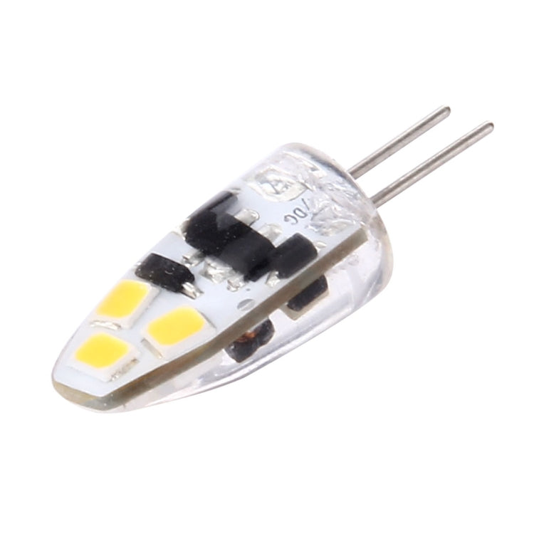 G4 2W 120LM Corn Light Bulb, 6 LED SMD 2835 Silicone, DC 12V(Warm White) - LED Blubs & Tubes by buy2fix | Online Shopping UK | buy2fix