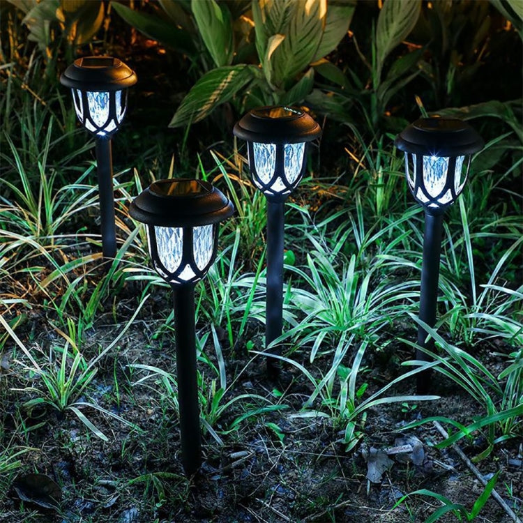 Solar Energy Coffee Outdoor Lawn Lamp IP65 Waterproof LED Decorative Garden Light (White Light) - Solar Lights by buy2fix | Online Shopping UK | buy2fix