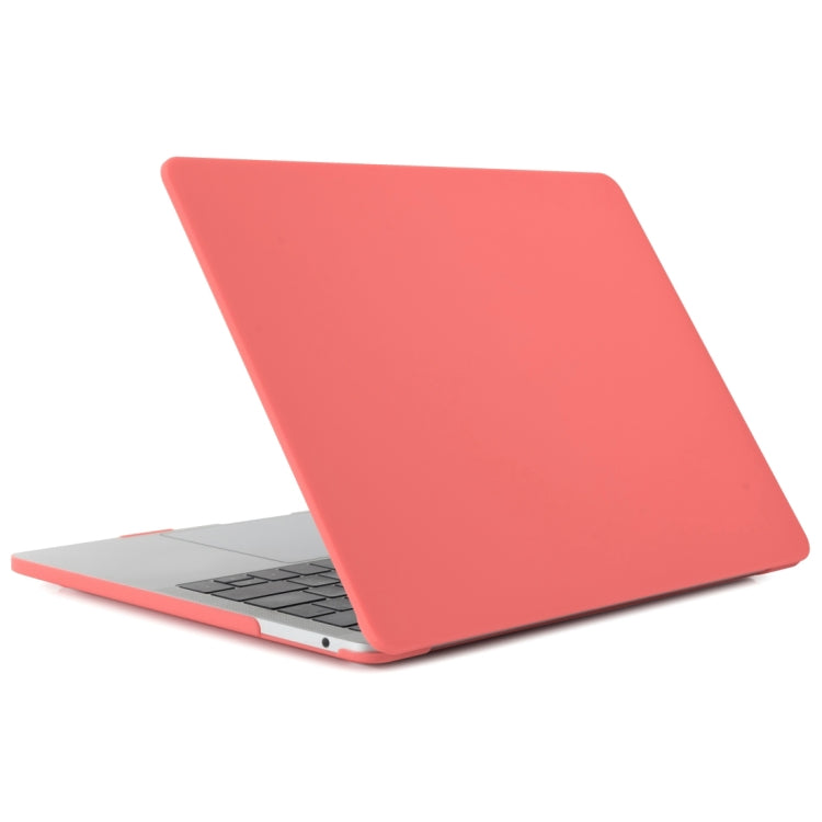 Laptop Frosted Texture PC Protective Case for 2016 New Macbook Pro 13.3 inch A2159 & A1706 & A1708(Coral Red) - MacBook Pro Cases by buy2fix | Online Shopping UK | buy2fix