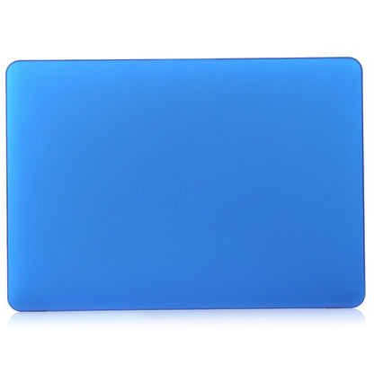 For MacBook Air 13.3 inch A1932 2018 & A2179 2020 & A2337 Laptop Matte Style Protective Case(Dark Blue) - MacBook Air Cases by buy2fix | Online Shopping UK | buy2fix