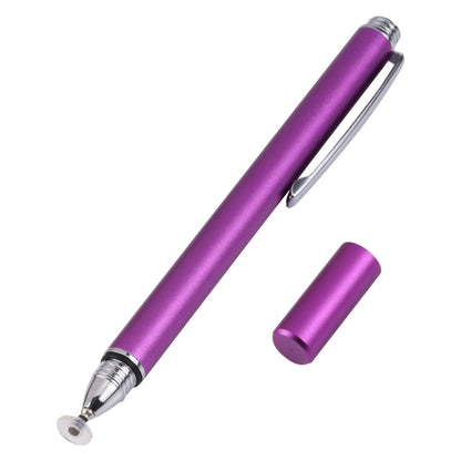 Universal Silicone Disc Nib Capacitive Stylus Pen (Purple) - Stylus Pen by buy2fix | Online Shopping UK | buy2fix