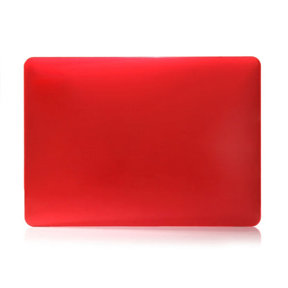 ENKAY Hat-Prince 2 in 1 Crystal Hard Shell Plastic Protective Case + Europe Version Ultra-thin TPU Keyboard Protector Cover for 2016 MacBook Pro 13.3 Inch without Touch Bar (A1708) (Red) - MacBook Pro Cases by ENKAY | Online Shopping UK | buy2fix