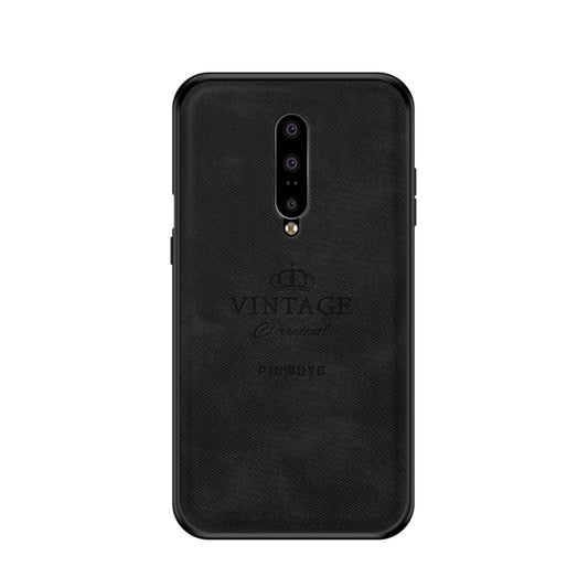 PINWUYO Shockproof Waterproof Full Coverage PC + TPU + Skin Protective Case for OnePlus 7(Black) - OnePlus Cases by PINWUYO | Online Shopping UK | buy2fix