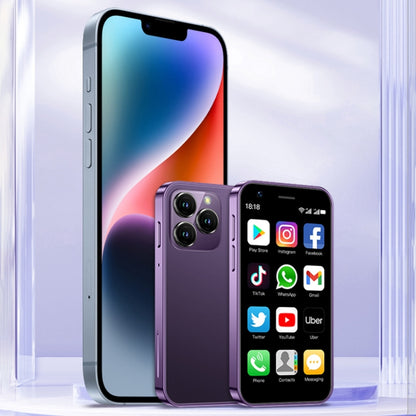 SOYES XS16, 3GB+64GB, 3.0 inch Android 10.0 MTK6737 Quad Core, Bluetooth, WiFi, Network: 4G, Dual SIM, Support Google Play Store (Purple) - SOYES by SOYES | Online Shopping UK | buy2fix