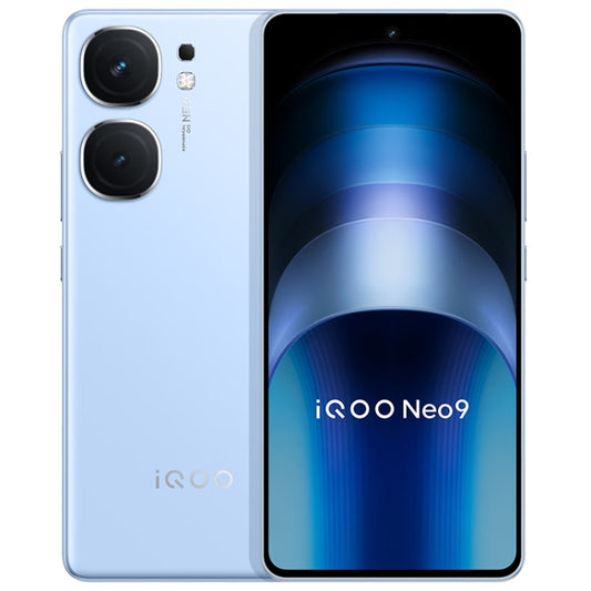 vivo iQOO Neo9, Dual Back Cameras, 16GB+512GB, Face ID / Fingerprint Identification, 6.78 inch Android 14 OriginOS 4 Snapdragon 8 Gen 2 Octa Core, OTG, NFC, Network: 5G, Support Google Play (Blue) - vivo by vivo | Online Shopping UK | buy2fix