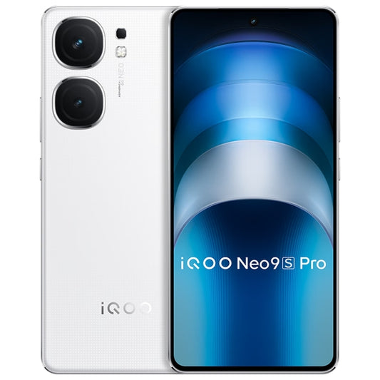 vivo iQOO Neo9S Pro, Dual Back Cameras, 16GB+1TB, Face ID / Fingerprint Identification, 6.78 inch Android 14 OriginOS 4 Dimensity 9300+ Octa Core, OTG, NFC, Network: 5G, Support Google Play (White) - vivo by vivo | Online Shopping UK | buy2fix