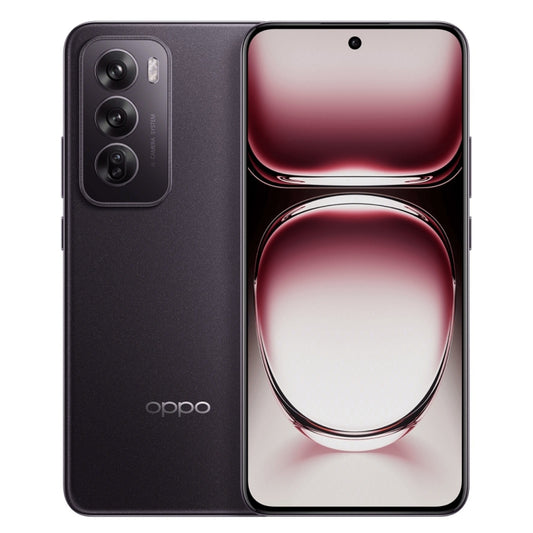 OPPO Reno12 AI Phone, 12GB+256GB, Screen Fingerprint, 6.7 inch ColorOS 14.1 Dimensity 8250 Octa Core up to 3.1GHz, NFC, OTG, Network: 5G (Black) - OPPO by OPPO | Online Shopping UK | buy2fix