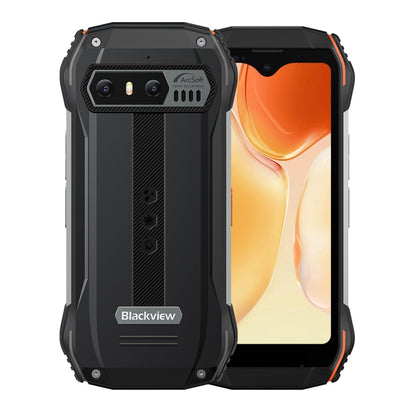 [HK Warehouse] Blackview N6000SE, IP68/IP69K/MIL-STD-810H, 4GB+128GB, 4.3 inch Android 13 MediaTek MT8788 Octa Core, Network: 4G, OTG, NFC (Orange) - Blackview by Blackview | Online Shopping UK | buy2fix