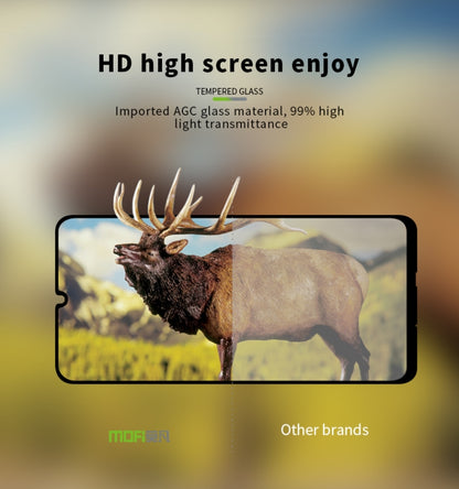 MOFI 9H 2.5D Full Glue Tempered Glass Film for Huawei  Honor 20(Black) - Honor Tempered Glass by MOFI | Online Shopping UK | buy2fix