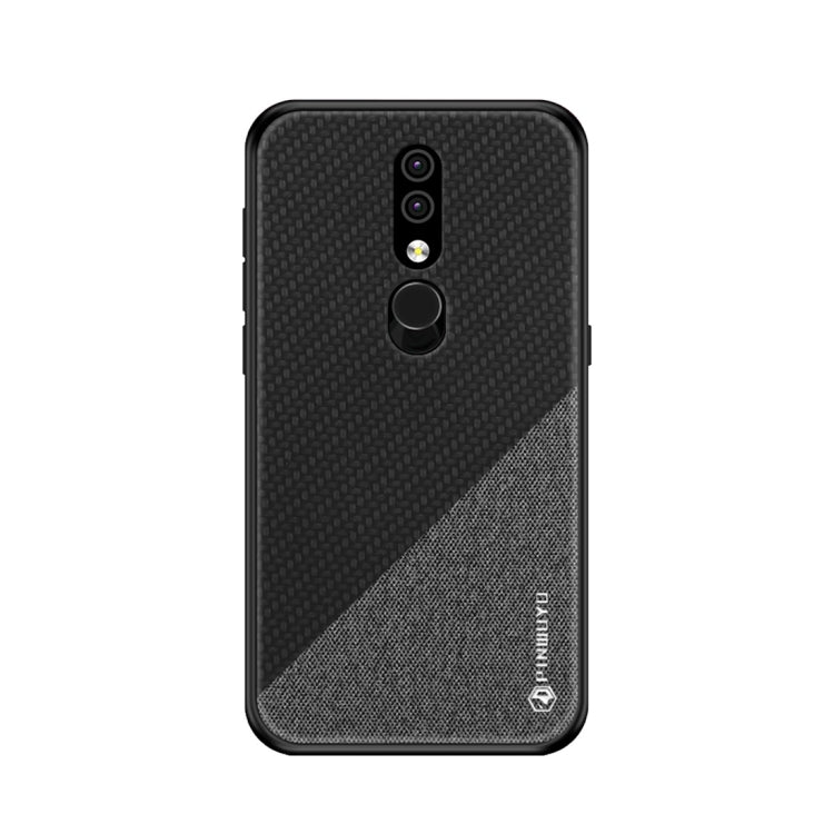 PINWUYO Honors Series Shockproof PC + TPU Protective Case for Nokia 4.2 (Black) - Nokia Cases by PINWUYO | Online Shopping UK | buy2fix