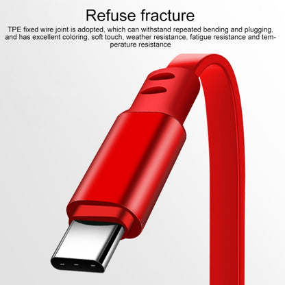 1.2m 3.5A Max 3 in 1 USB to USB-C / Type-C + 8Pin + Micro USB Retractable Charging Cable(Red) - Multifunction Cable by buy2fix | Online Shopping UK | buy2fix