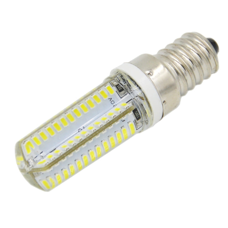 E14 5W 400LM 104 LED SMD 3014 Silicone Corn Light Bulb, AC 220V (Natural White Light) - LED Blubs & Tubes by buy2fix | Online Shopping UK | buy2fix