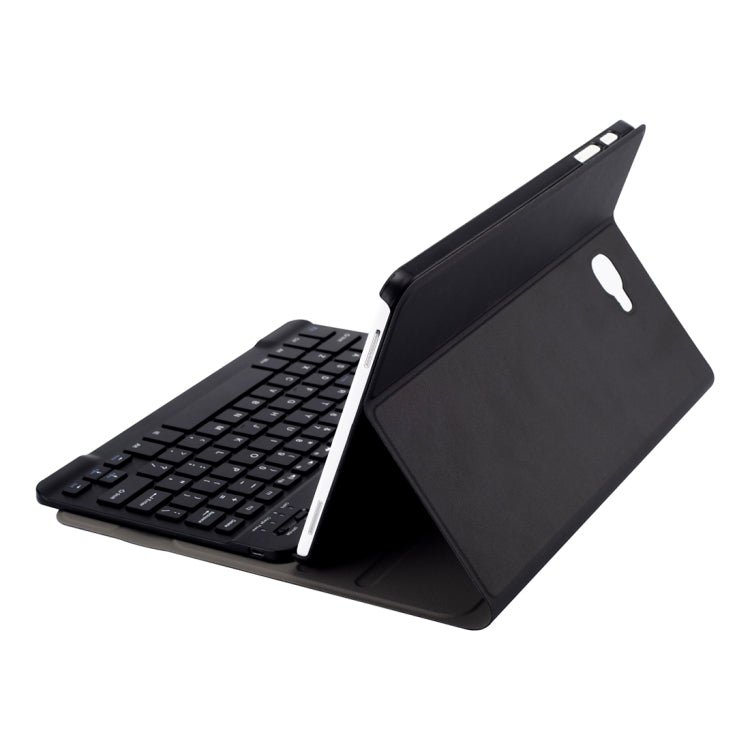 DY580 For Galaxy Tab A 10.1 T580 / T585 Detachable Plastic Bluetooth Keyboard Leather Tablet Case with Holder (Black) - Samsung Keyboard by buy2fix | Online Shopping UK | buy2fix