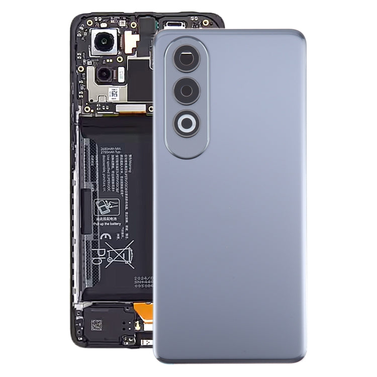 For OnePlus Nord CE4 Original Battery Back Cover with Camera Lens Cover(Grey) - Back Cover by buy2fix | Online Shopping UK | buy2fix