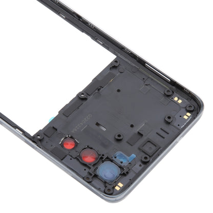 For Motorola Moto G52 Original Middle Frame Bezel Plate (Black) - Frame Bezel Plate by buy2fix | Online Shopping UK | buy2fix