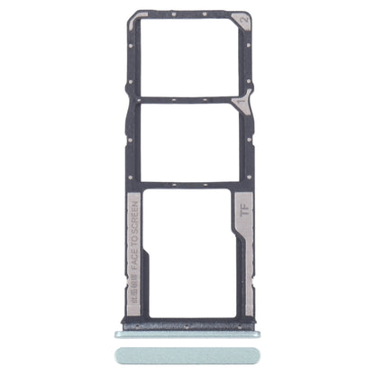 For Xiaomi Poco M6 Original SIM Card Tray + SIM Card Tray + Micro SD Card Tray (Green) - Card Tray by buy2fix | Online Shopping UK | buy2fix