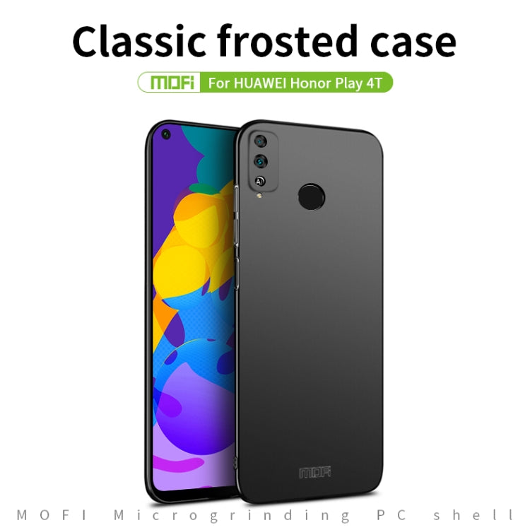 For Huawei Honor Play 4T MOFI Frosted PC Ultra-thin Hard Case(Rose gold) - Honor Cases by MOFI | Online Shopping UK | buy2fix