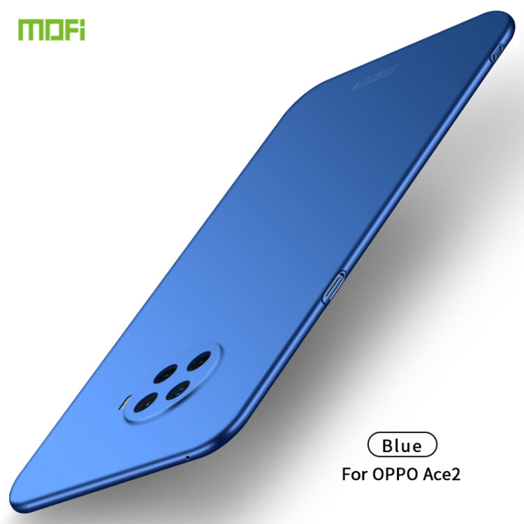 For OPPO Ace2 MOFI Frosted PC Ultra-thin Hard Case(Blue) - OPPO Cases by MOFI | Online Shopping UK | buy2fix