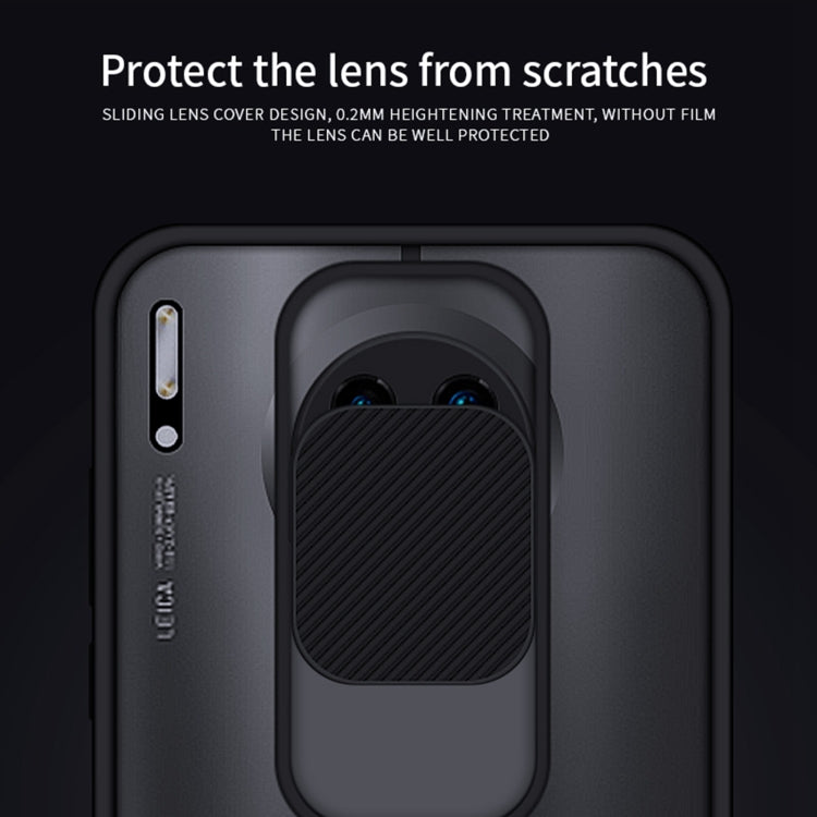 For Huawei Mate 30 Pro MOFI Xing Dun Series PC + TPU Anti-peep Waterproof And Anti-drop All-inclusive Protective Shell, Translucent Frosted(Black) - Huawei Cases by MOFI | Online Shopping UK | buy2fix