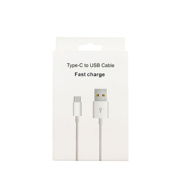 XJ-016 2.4A USB Male to Type-C / USB-C Male Interface Fast Charging Data Cable, Length: 3m - USB-C & Type-C Cable by buy2fix | Online Shopping UK | buy2fix