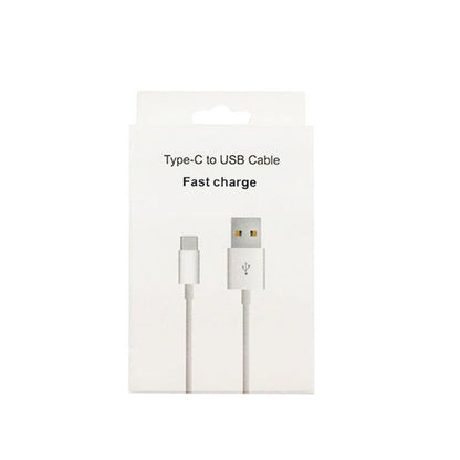 XJ-016 2.4A USB Male to Type-C / USB-C Male Interface Fast Charging Data Cable, Length: 3m - USB-C & Type-C Cable by buy2fix | Online Shopping UK | buy2fix