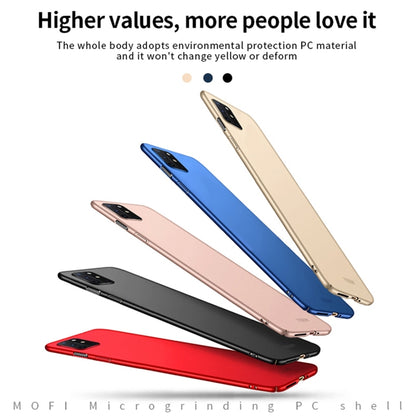 For OnePlus 8T MOFI Frosted PC Ultra-thin Hard Case (Blue) - OnePlus Cases by MOFI | Online Shopping UK | buy2fix