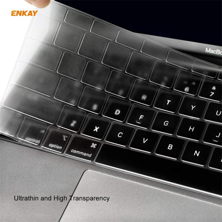 ENKAY 3 in 1 Matte Laptop Protective Case + EU Version TPU Keyboard Film + Anti-dust Plugs Set for MacBook Pro 16 inch A2141 (with Touch Bar)(Orange) - MacBook Pro Cases by ENKAY | Online Shopping UK | buy2fix