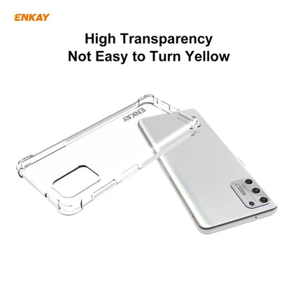 For Motorola Moto G Stylus 2021 Hat-Prince ENKAY Clear TPU Shockproof Case Soft Anti-slip Cover - Motorola Cases by ENKAY | Online Shopping UK | buy2fix