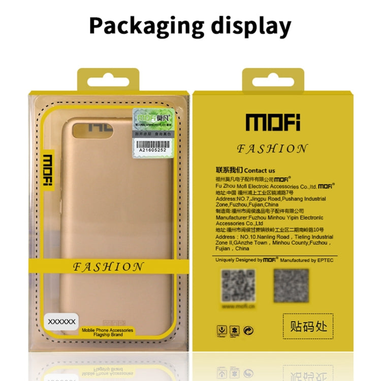 For Xiaomi Redmi K40 / K40 Pro MOFI Frosted PC Ultra-thin Hard Case(Blue) - Xiaomi Cases by MOFI | Online Shopping UK | buy2fix