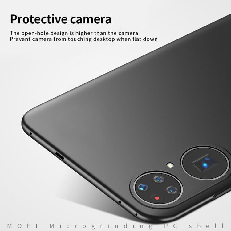 For Huawei P50 Pro MOFI Frosted PC Ultra-thin Hard Case(Black) - Huawei Cases by MOFI | Online Shopping UK | buy2fix