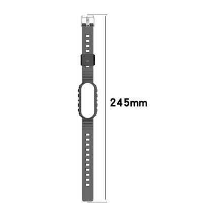 For Xiaomi Band 5 / Band 6 Transparent Case Watch Band(Transparent) - Watch Bands by buy2fix | Online Shopping UK | buy2fix