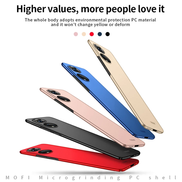 For Honor 50 Pro MOFI Frosted PC Ultra-thin Hard Case(Rose Gold) - Honor Cases by MOFI | Online Shopping UK | buy2fix