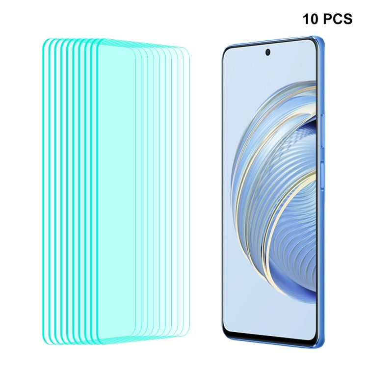 For Huawei Nova 10 Youth 10pcs ENKAY Hat-Prince 0.26mm 9H 2.5D High Aluminum-silicon Tempered Glass Film - Huawei Tempered Glass by ENKAY | Online Shopping UK | buy2fix