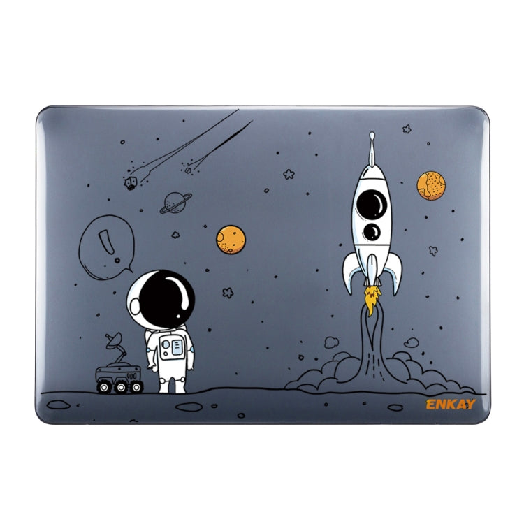 For MacBook Air 13.3 inch A2179 / A2337 ENKAY Spaceman Pattern Laotop Protective Crystal Case(Spaceman No.1) - MacBook Air Cases by ENKAY | Online Shopping UK | buy2fix